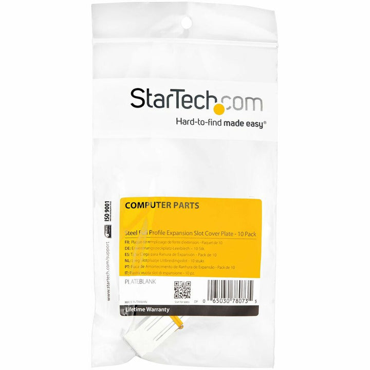 Protective cover Startech PLATEBLANK Black-1