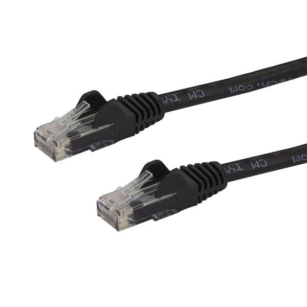 UTP Category 6 Rigid Network Cable Startech N6PATCH100BK 30,5 m Black-0