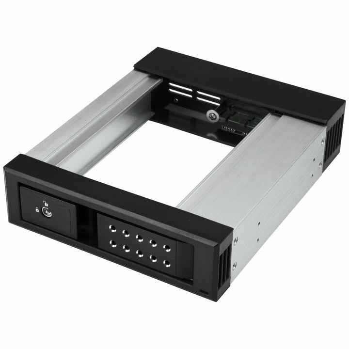 Housing for Hard Disk Startech HSB1SATSASBA Black-2