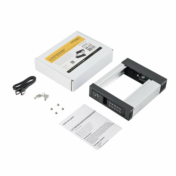 Housing for Hard Disk Startech HSB1SATSASBA Black-3