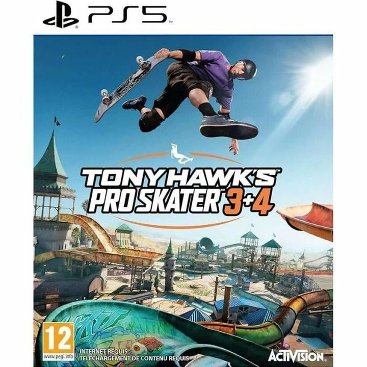 PlayStation 5 Video Game Activision Tony Hawk's Pro Skater 3+4-0