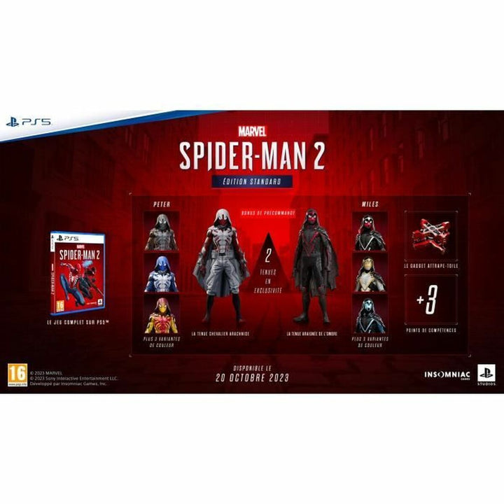 PlayStation 5 Video Game Insomniac Games Marvel Spider-Man 2 (FR)-5