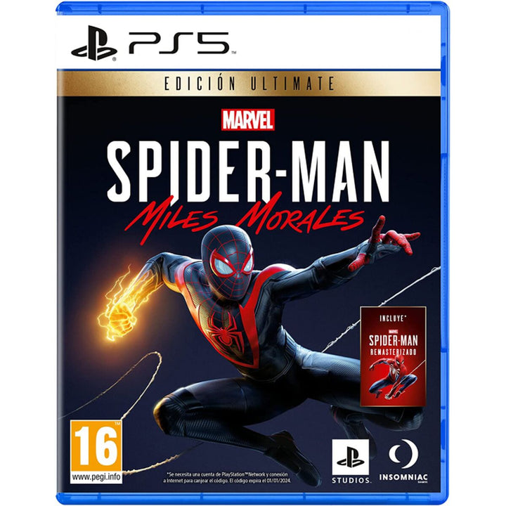 PlayStation 5 Video Game Sony MARVEL SPIDERMAN MILES MORALES ULT ED-0