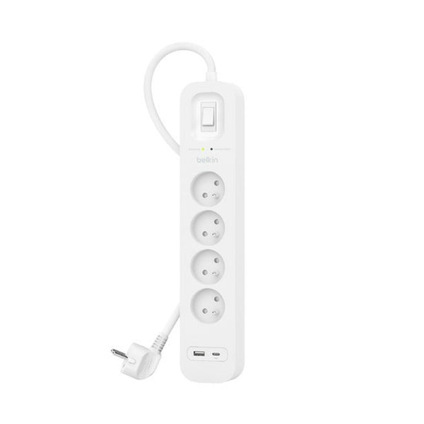 4-socket plugboard with power switch Belkin SRB001CA2M (2 m)-0