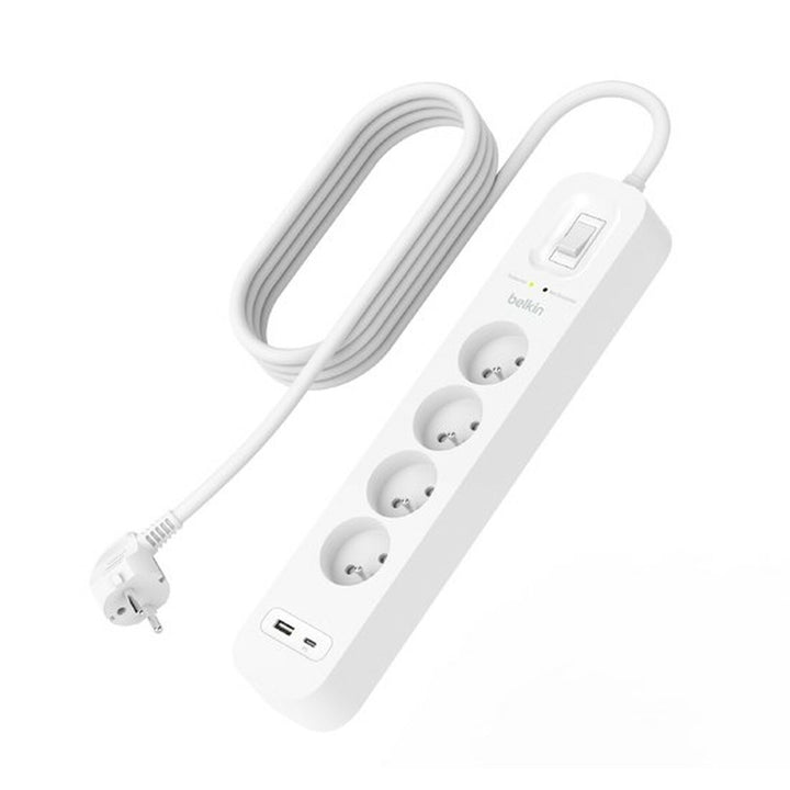 4-socket plugboard with power switch Belkin SRB001CA2M (2 m)-3