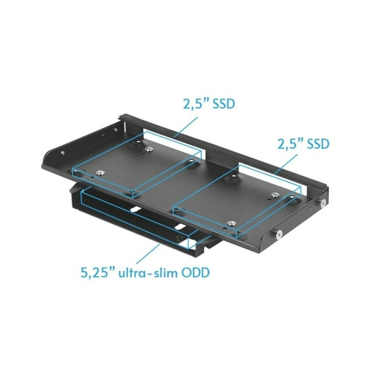 ATX Semi-tower Box Chieftec CN-01B-OP Black-3