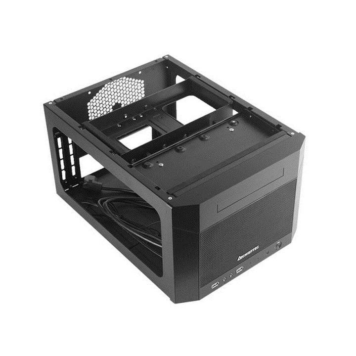 ATX Semi-tower Box Chieftec CN-01B-OP Black-1
