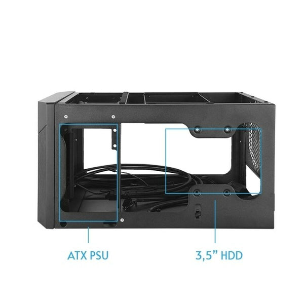 ATX Semi-tower Box Chieftec CN-01B-OP Black-10