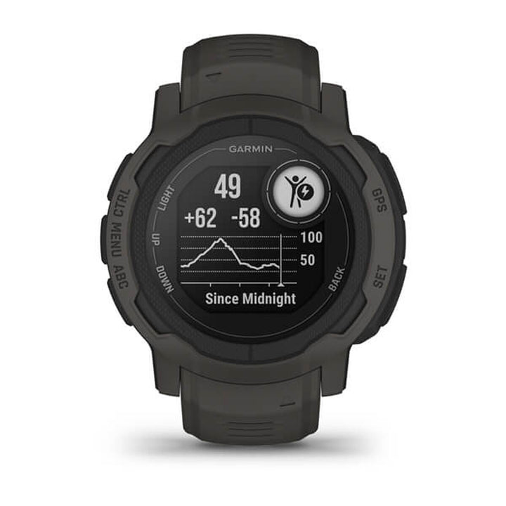 Smartwatch GARMIN Instinct 2 45 mm 0,9" Black Graphite Dark grey-2