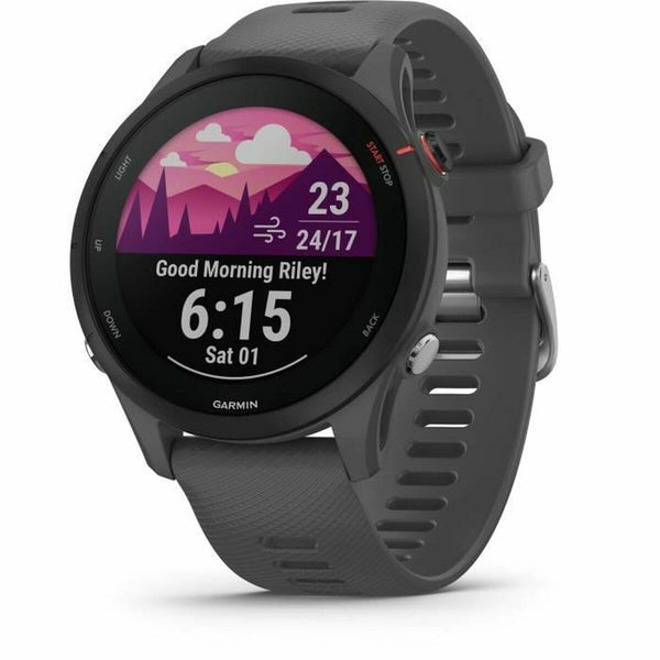 Activity Bangle GARMIN Forerunner 255 Black Grey 1,3" 46 mm Ø 46 mm-0