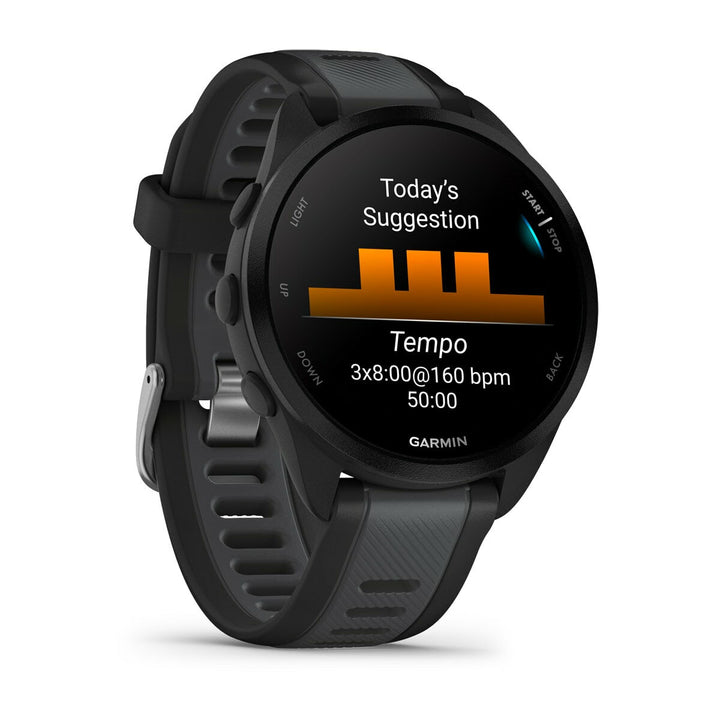 Smartwatch GARMIN Forerunner 165 Music Black Silver 1,2" 43 mm-5