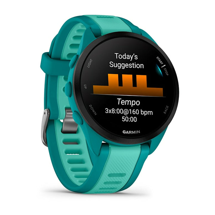 Smartwatch GARMIN Forerunner 165 Music Blue Silver 1,2" 43 mm-4