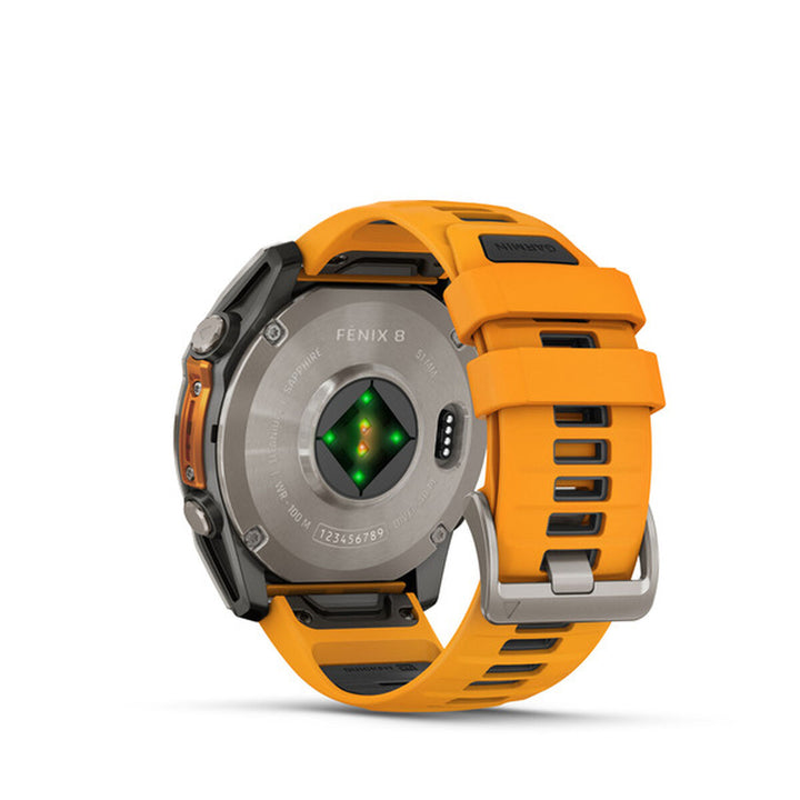 Smartwatch GARMIN 010-02905-11 Black Orange Titanium 1,4" 51 mm Ø 50 mm-1