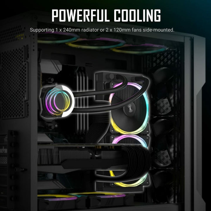 ATX Semi-tower Box Antec AX90 Black-6
