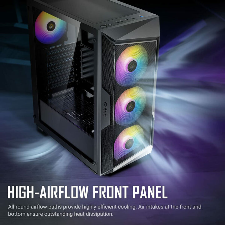 ATX Semi-tower Box Antec AX61 Elite Black-7