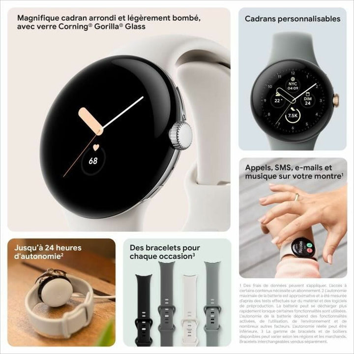 Smartwatch Google Grey Silver 1,2" 1,6"-3