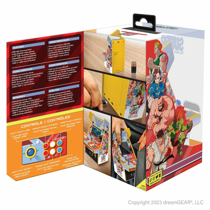 Portable Game Console My Arcade Micro Player PRO - Super Street Fighter II Retro Games-1
