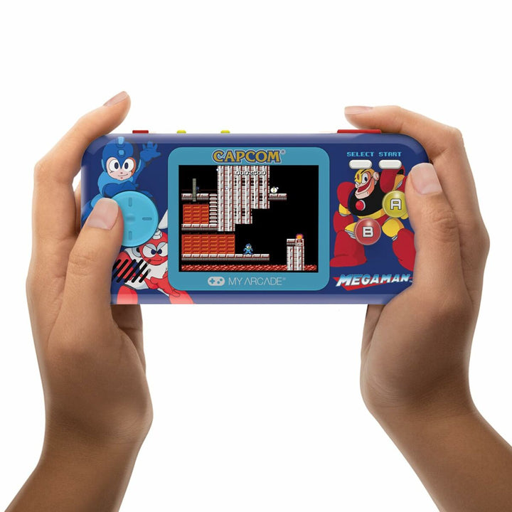 Portable Game Console My Arcade Pocket Player PRO - Megaman Retro Games Blue-6