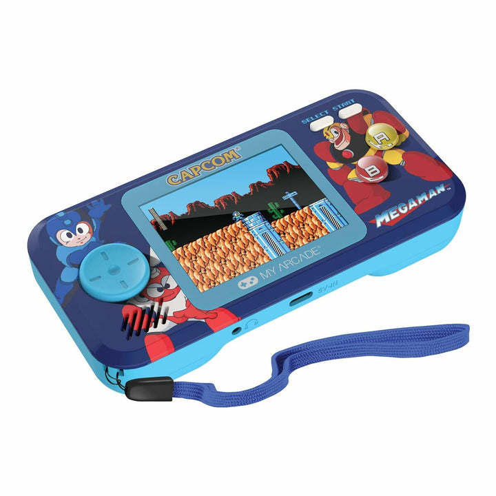 Portable Game Console My Arcade Pocket Player PRO - Megaman Retro Games Blue-4