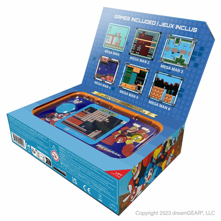 Portable Game Console My Arcade Pocket Player PRO - Megaman Retro Games Blue-7