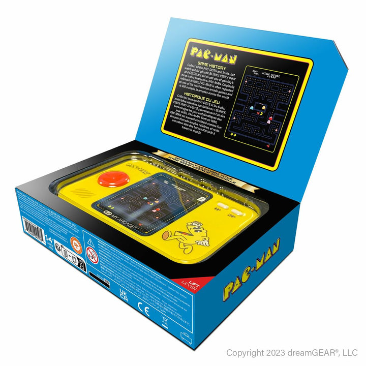 Portable Game Console My Arcade Pocket Player PRO - Pac-Man Retro Games Yellow-7