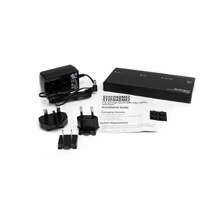 HDMI Switch Startech ST122HDMI2 Black-1