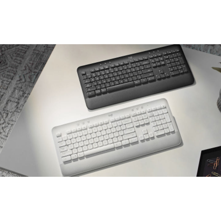 Keyboard Logitech K650 Graphite Spanish Qwerty Qwerty US-3