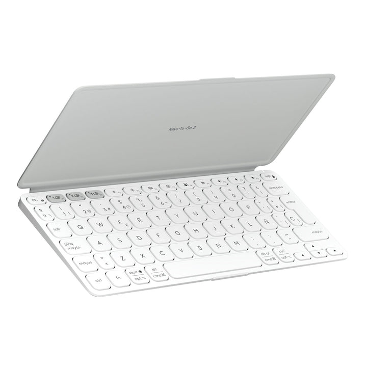 Keyboard Logitech 920-012974 White Grey QWERTY-21