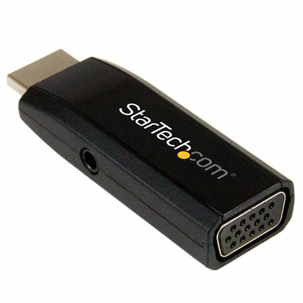 DisplayPort to HDMI Adapter Startech HD2VGAMICRA Black-0