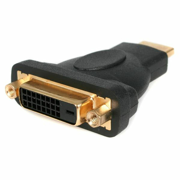 HDMI to DVI adapter Startech HDMIDVIMF Black-0