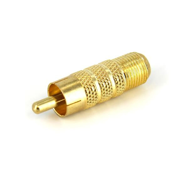 RCA Adapter Startech RCACOAXMF            Yellow-0