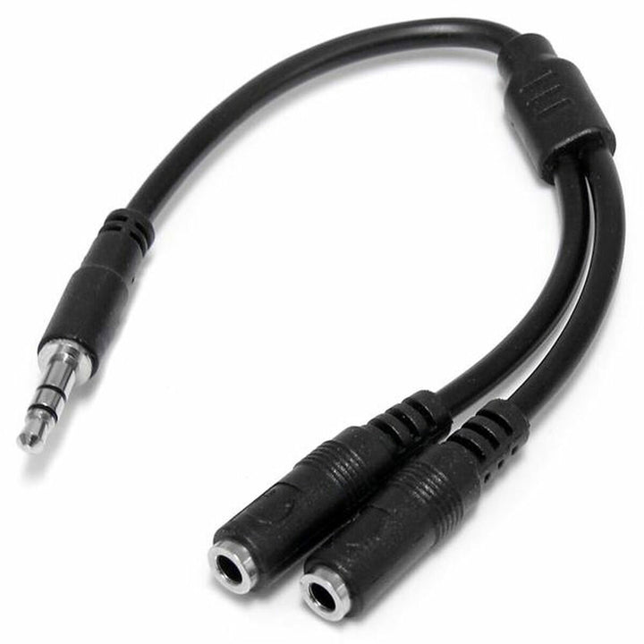 Audio Jack Adapter Startech MUY1MFFS             Black 0,2 m-0
