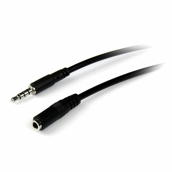 Jack Extension Cable (3.5 mm) Startech MUHSMF2M             (2 m) Black-0