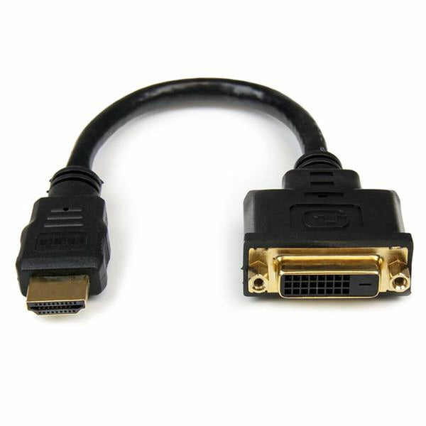 HDMI Adapter Startech HDDVIMF8IN           Black-0