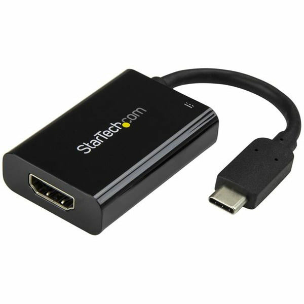 USB C to HDMI Adapter Startech CDP2HDUCP            Black 4K Ultra HD-0
