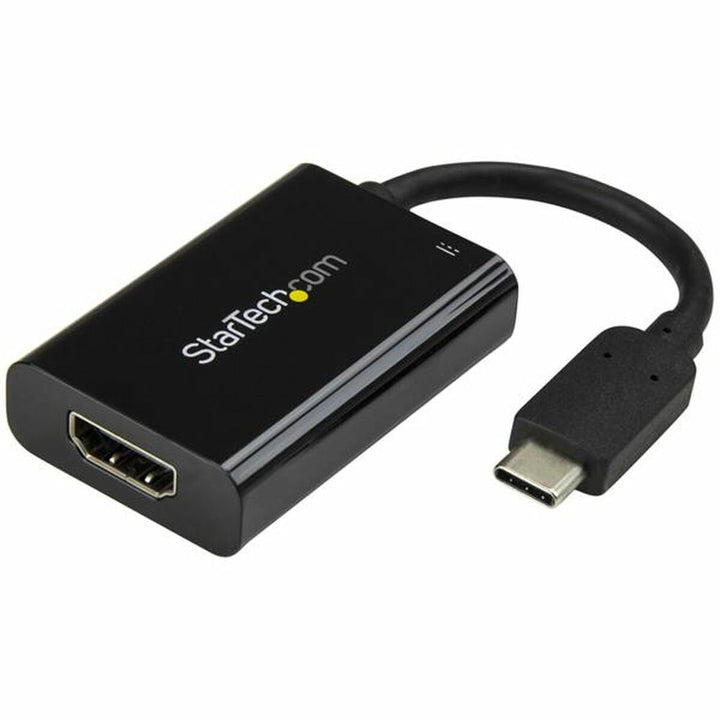 USB C to HDMI Adapter Startech CDP2HDUCP            Black 4K Ultra HD-0