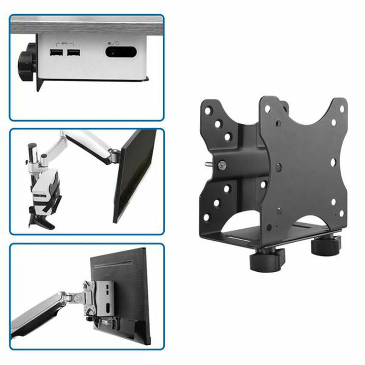 Screen Table Support Startech ACCSMNT Black-1