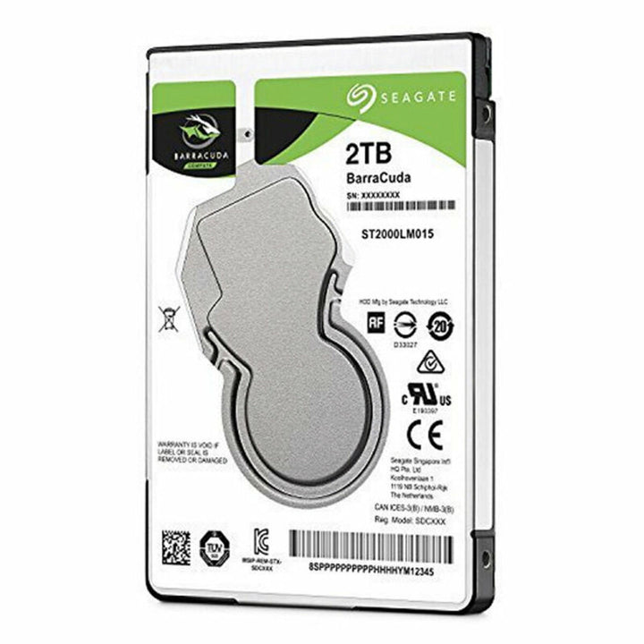 Hard Drive Seagate ST2000LM015 2 TB 5400 rpm 2.5"-1