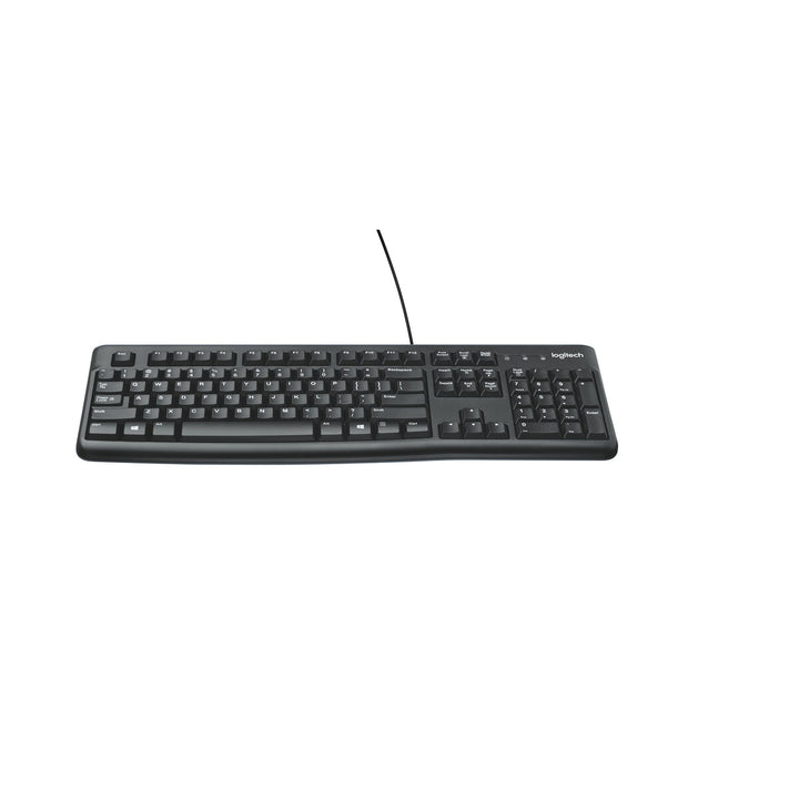 Keyboard Logitech K120 Black Spanish Qwerty Qwerty US-2
