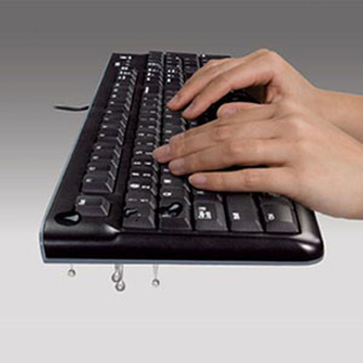 Keyboard Logitech K120 Black Spanish Qwerty Qwerty US-4