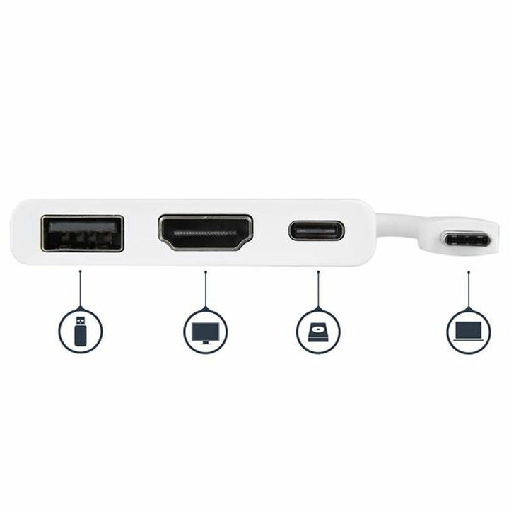 Dock Startech CDP2HDUACPW          4K Ultra HD White-1