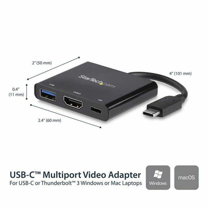 Dockstation Startech CDP2HDUACP           Black-2