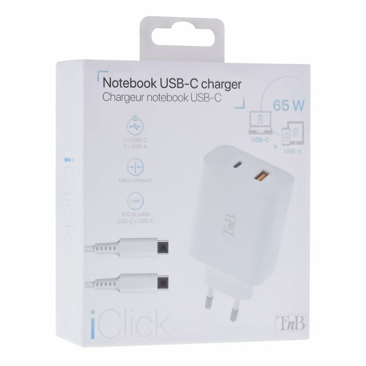 Wall Charger + USB-C Cable T'NB CHNBTINY65 65 W-2