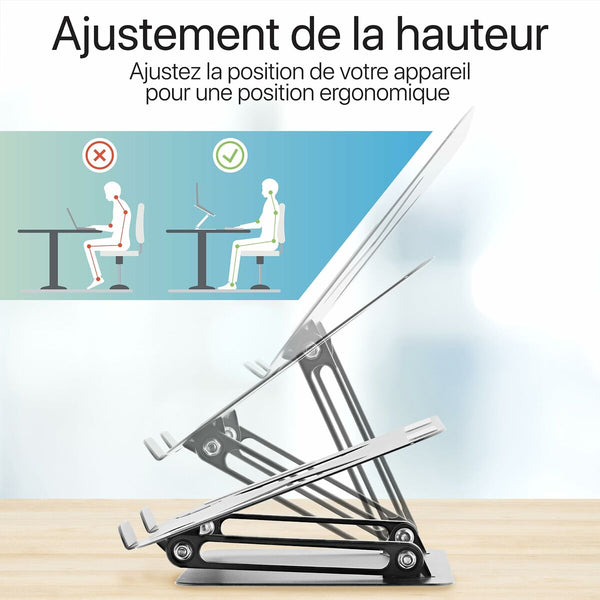 Notebook Stand T'NB Aluminium-0