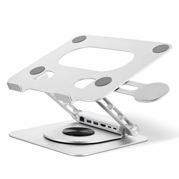 Notebook Stand T'NB iClick Metal Modern 360º rotation-0