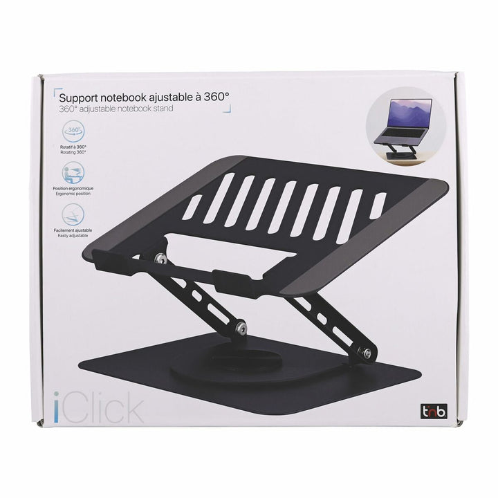 Notebook Stand T'NB iClick Metal Innovative and functional 360º rotation-2