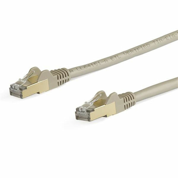 UTP Category 6 Rigid Network Cable Startech 6ASPAT5MGR Black Grey 5 m-0