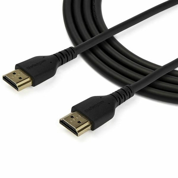 HDMI Cable Startech RHDMM1MP 4K Ultra HD 1 m Black-0