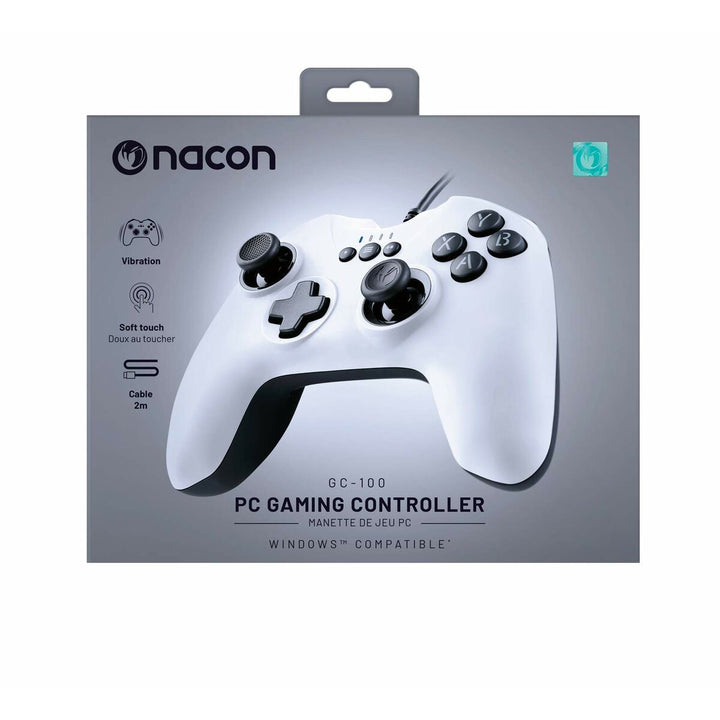 Videogame console joystick Nacon PCGC-100WHITE-1