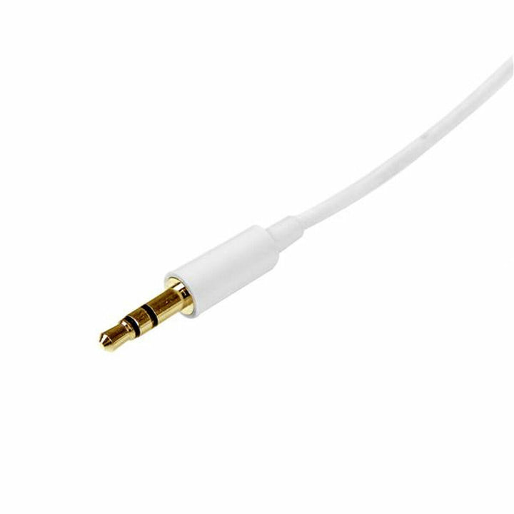 Audio Jack Cable (3.5mm) Startech MU2MMMSWH White-1
